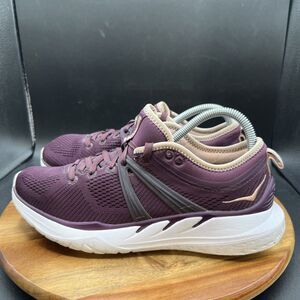 Hoka One One Women’s Size 8.5 Tivra Road Running Sneakers Purple 1099735 IPES